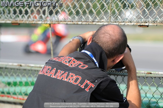 2009-09-26 Imola 1222 Variante alta - Superbike - Qualifyng Practice - Miscellaneous